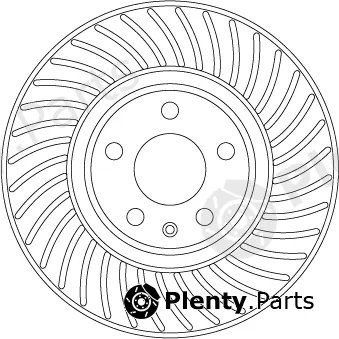 TRW DF6950S — Brake Disc