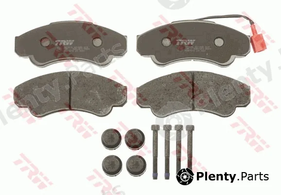 TRW GDB1518 — Brake Pad Set, disc brake COTEC