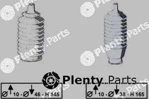 TRW JBE106 — Bellow Kit, steering