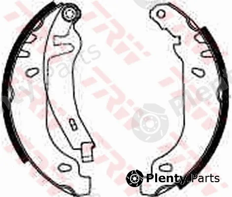 TRW GS8211 — Brake Shoe Set