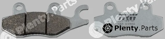 TRW MCB663EC — Brake Pad Set, disc brake Organic Low Budget