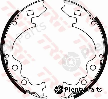 TRW GS6243 — Brake Shoe Set