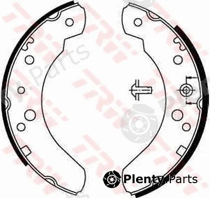TRW GS6224 — Brake Shoe Set