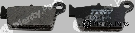 TRW MCB820 — Brake Pad Set, disc brake Organic Allround
