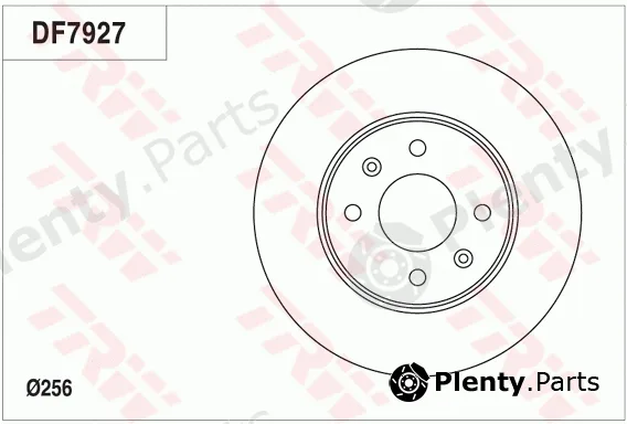 TRW DF7927 — Brake Disc