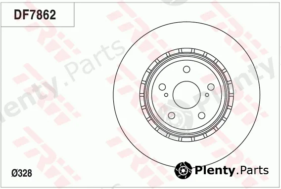 TRW DF7862 — Brake Disc