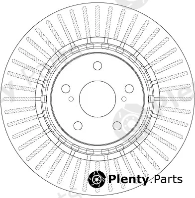 TRW DF6265 — Brake Disc