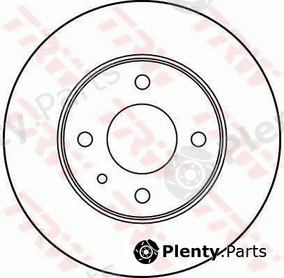 TRW DF1751 — Brake Disc