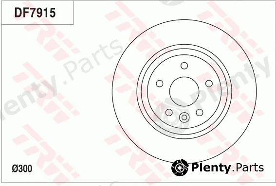 TRW DF7915 — Brake Disc
