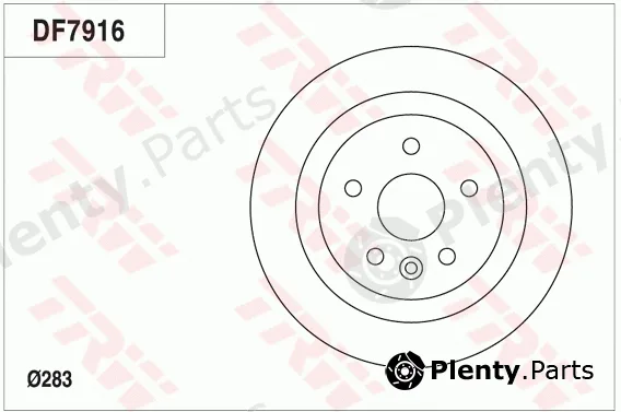 TRW DF7916 — Brake Disc