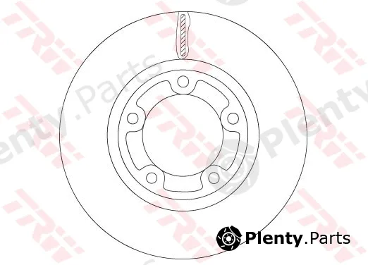 TRW DF6712 — Brake Disc