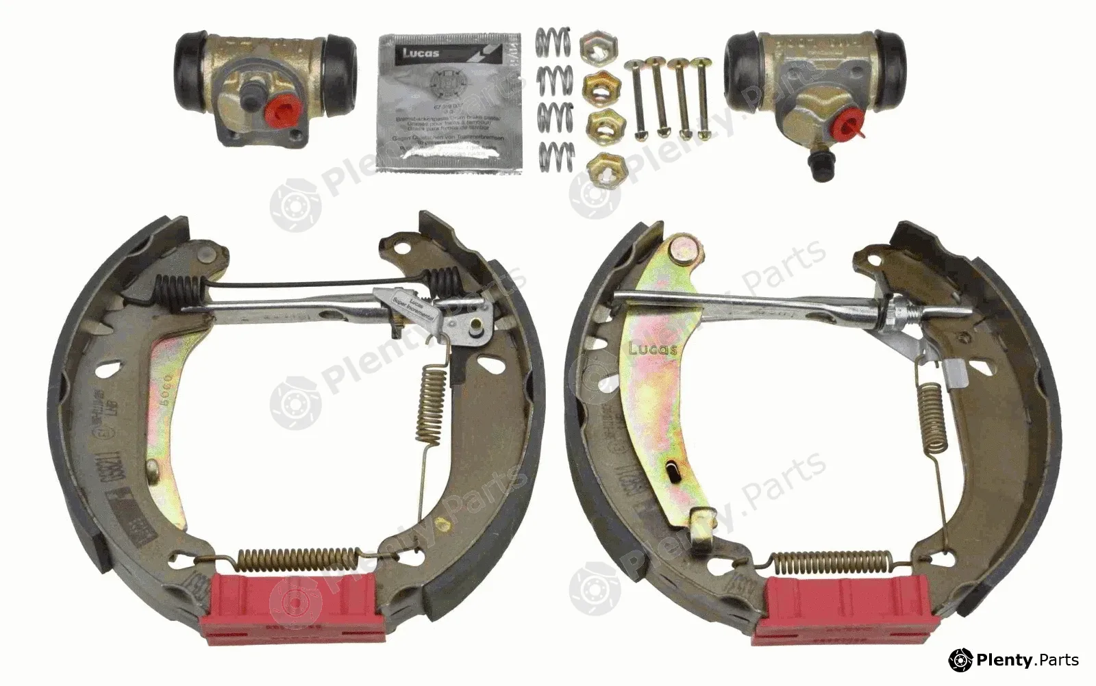 TRW GSK1017 — Brake Shoe Set Superkit