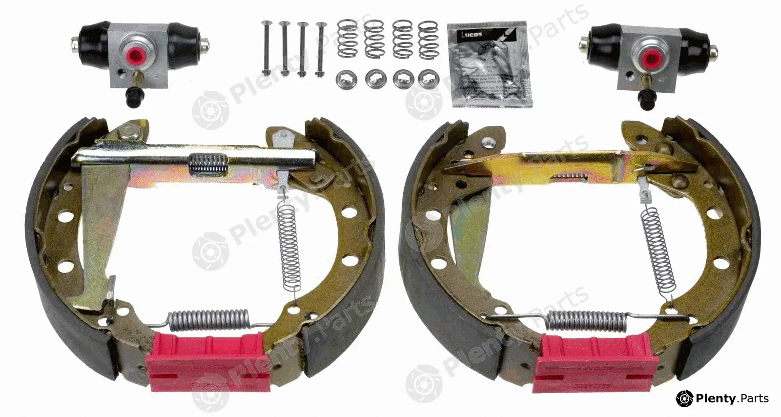 TRW GSK1512 — Brake Shoe Set Superkit