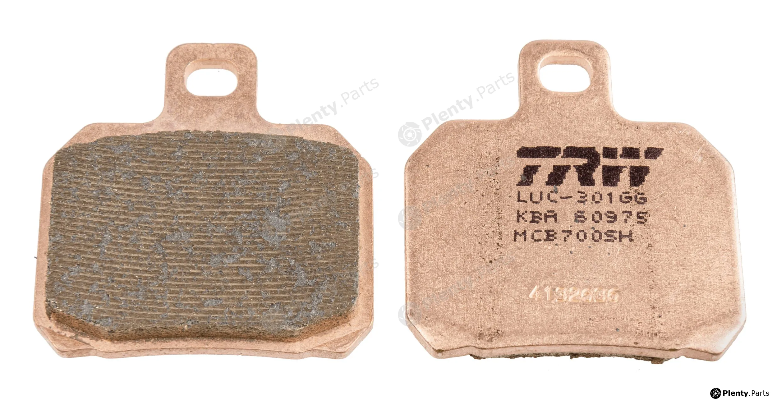 TRW MCB700SH — Brake Pad Set, disc brake Sinter Street