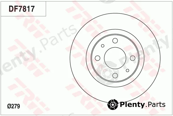 TRW DF7817 — Brake Disc