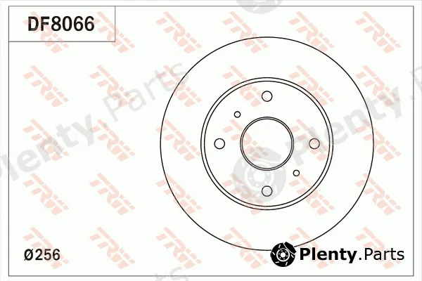 TRW DF8066 — Brake Disc
