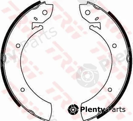 TRW GS6181 — Brake Shoe Set