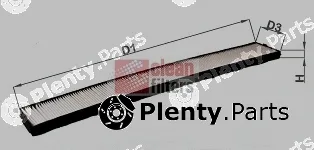 Clean Filters NC2084 — Filter, cabin air