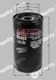 Clean Filters DN264 — Fuel Filter