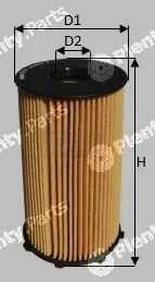 Clean Filters ML4515 — Oil Filter
