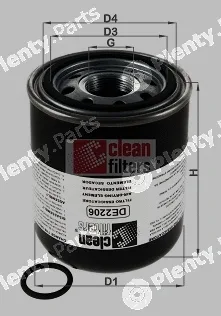 Clean Filters DE2206 — Air Dryer Cartridge, compressed-air system