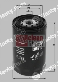 Clean Filters DN246 — Fuel Filter