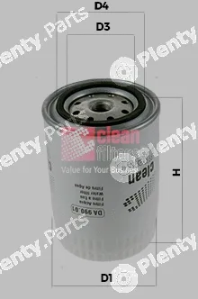 Clean Filters DA990 — Coolant Filter