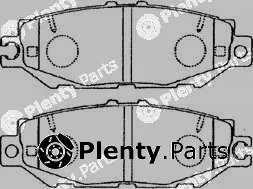 Aisin A2N058 — Brake Pad Set, disc brake Premium ADVICS by AISIN