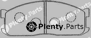 Aisin E1N008 — Brake Pad Set, disc brake Premium ADVICS by AISIN