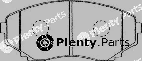 Aisin BPMZ-1911 — Brake Pad Set, disc brake Premium ADVICS by AISIN