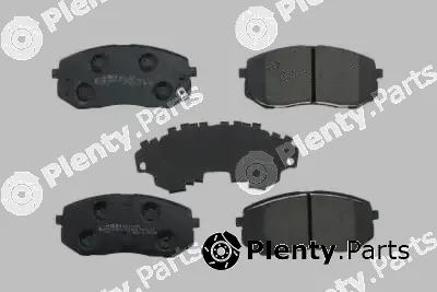 Aisin BPKI-1005 — Brake Pad Set, disc brake Premium ADVICS by AISIN