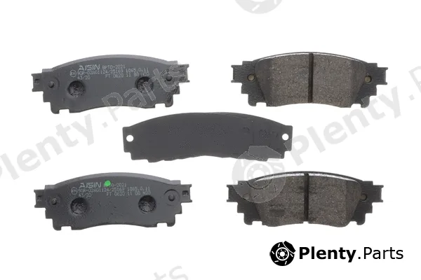 Aisin BPTO-2021 — Brake Pad Set, disc brake Premium ADVICS by AISIN