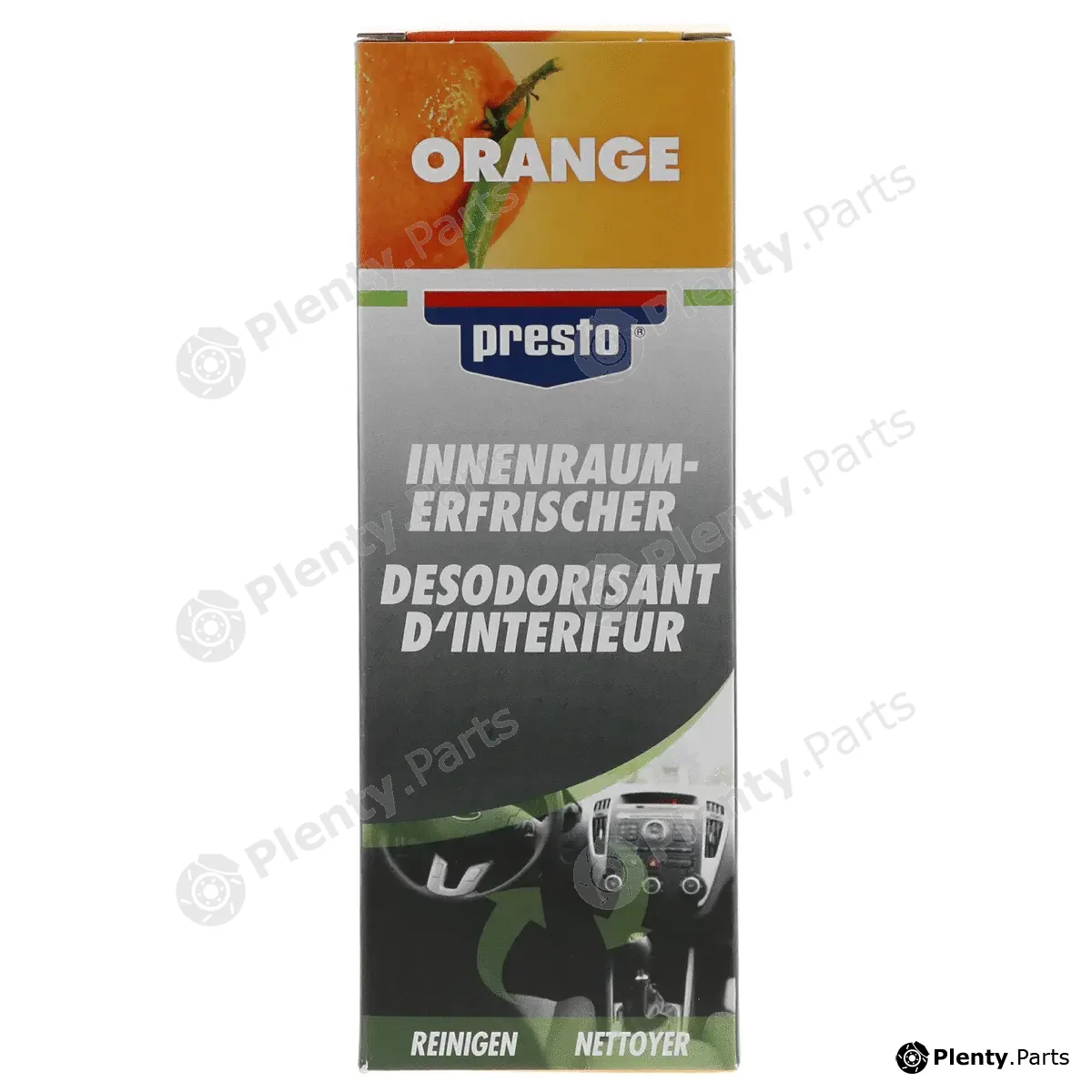 Presto 157127 — Air Conditioning Cleaner/-Disinfecter Interior Refresher Orange 150 ml