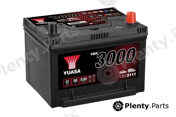 BTS Turbo B100086 — Starter Battery YBX3000 SMF Batteries