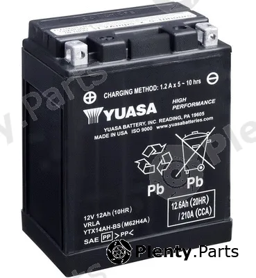 BTS Turbo B100196 — Starter Battery High Performance Maintenance Free