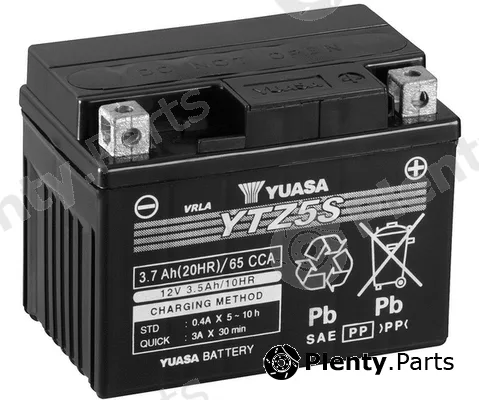 BTS Turbo B100210 — Starter Battery High Performance Maintenance Free