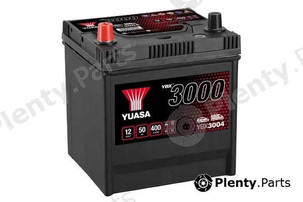 BTS Turbo B100074 — Starter Battery YBX3000 SMF Batteries