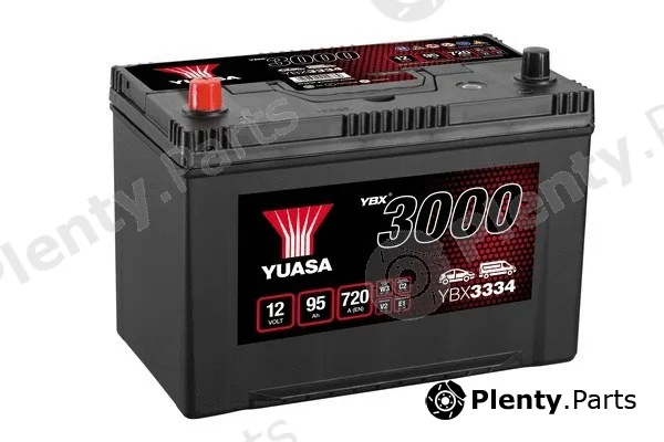 BTS Turbo B100084 — Starter Battery YBX3000 SMF Batteries
