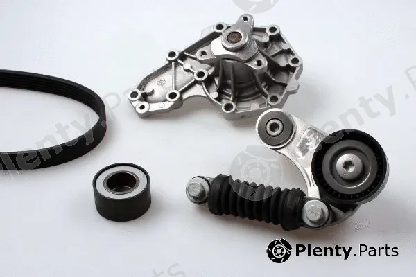 Hepu PK00542 — Water Pump + V-Ribbed Belt Kit