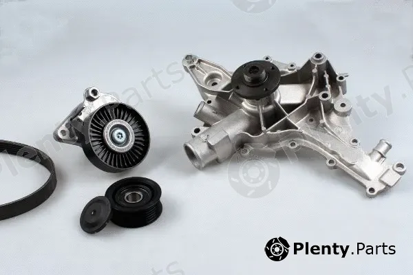 Hepu PK01470 — Water Pump + V-Ribbed Belt Kit