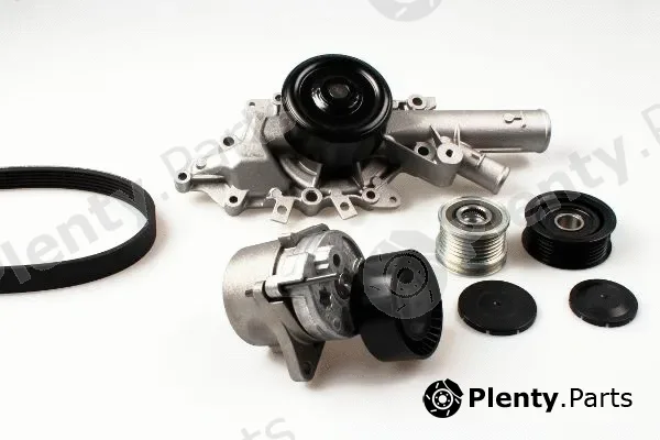 Hepu PK01351 — Water Pump + V-Ribbed Belt Kit
