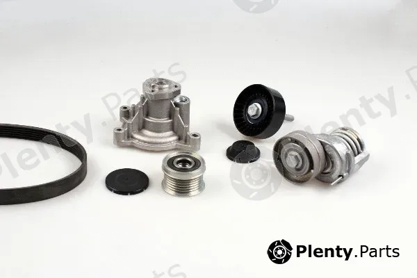 Hepu PK05700 — Water Pump + V-Ribbed Belt Kit