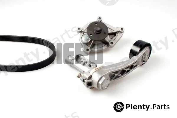 Hepu PK04951 — Water Pump + V-Ribbed Belt Kit