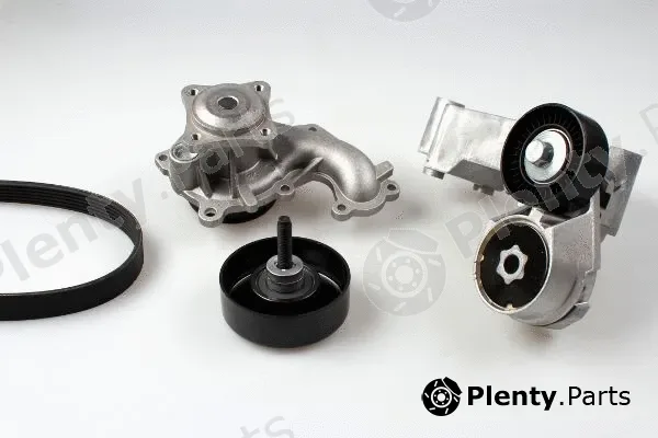 Hepu PK02371 — Water Pump + V-Ribbed Belt Kit