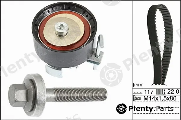 Hepu 20-1836 — Timing Belt Kit