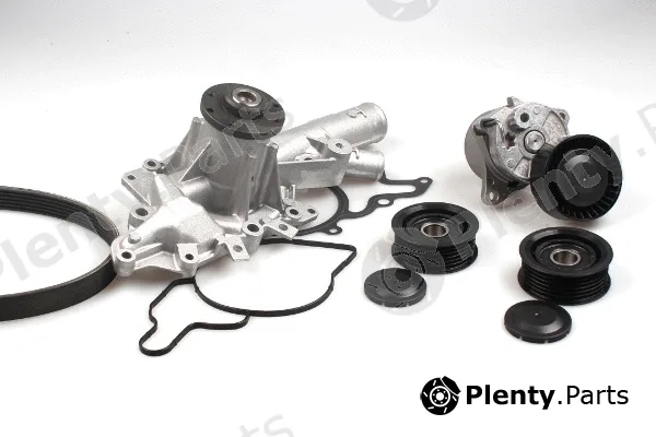 Hepu PK01390 — Water Pump + V-Ribbed Belt Kit