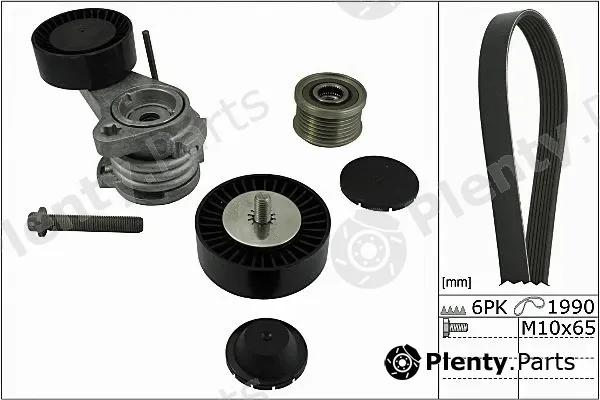Hepu 20-1857 — V-Ribbed Belt Set