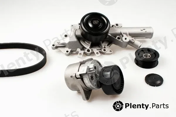 Hepu PK01350 — Water Pump + V-Ribbed Belt Kit