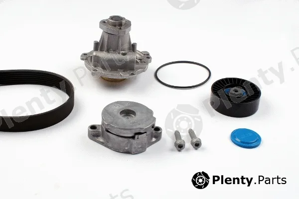 Hepu PK05427 — Water Pump + V-Ribbed Belt Kit