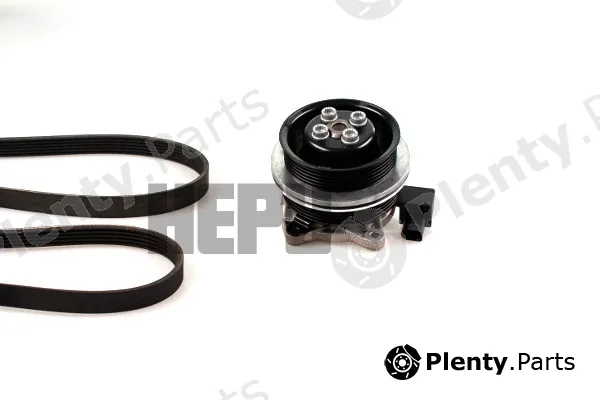 Hepu PK06511 — Water Pump + V-Ribbed Belt Kit